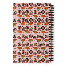 Load image into Gallery viewer, Feminine Fruit Spiral Notebook (dotted pages)
