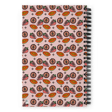 Load image into Gallery viewer, Feminine Fruit Spiral Notebook (dotted pages)
