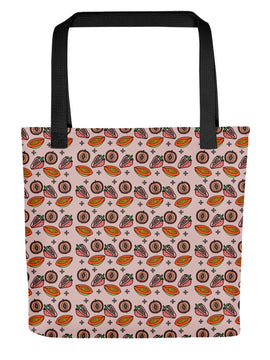 Feminine Fruit Tote Bag